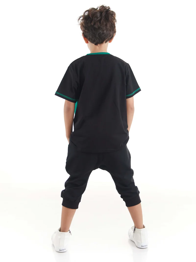 MSHB&G Finish Boy T-shirt&Capri Set